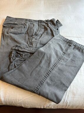 Old Navy Charcoal Gray Cargo Pants Size 38 / 30